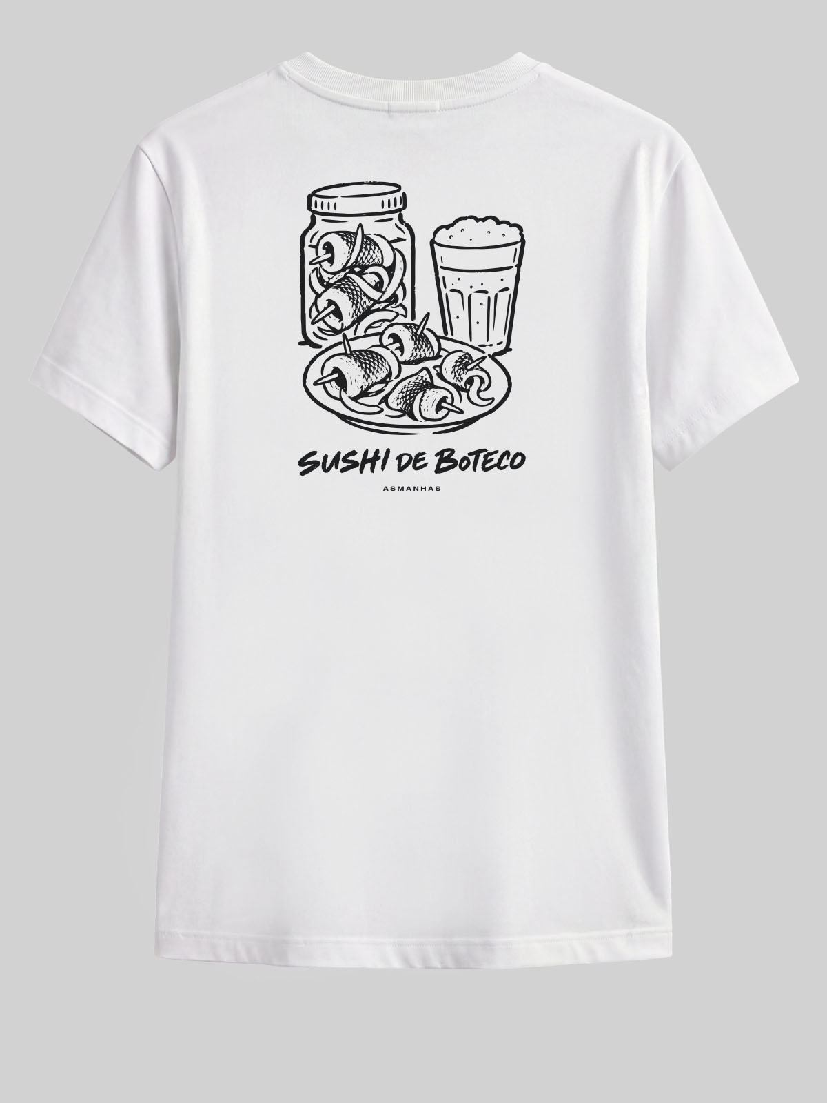 Camiseta Sushi de Bar Asmanhas