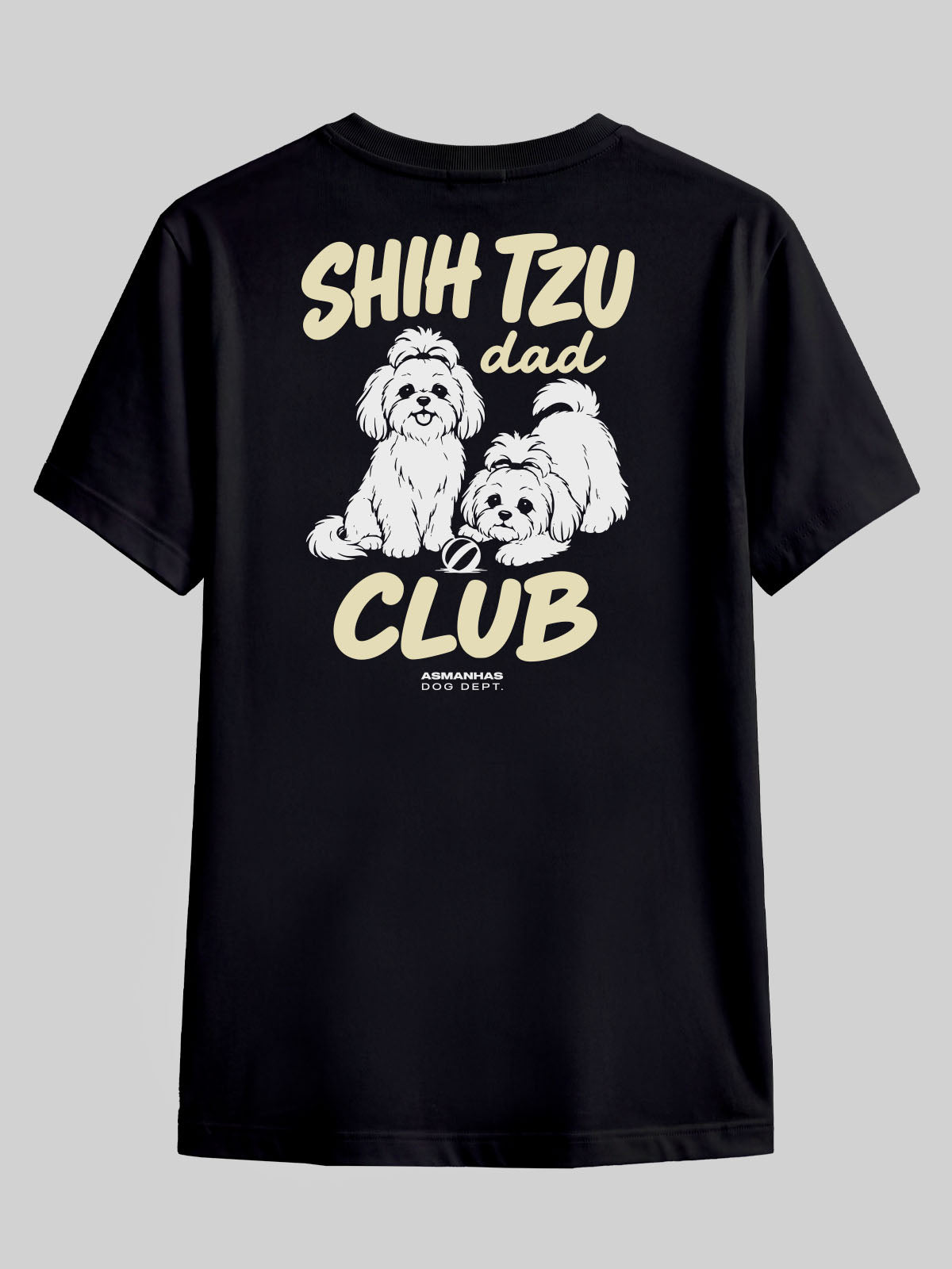 Camiseta Clube Pai de Shih Tzu Asmanhas