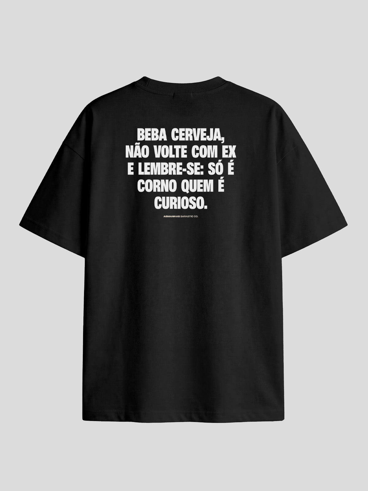 Camiseta Oversized Bebam Cerveja Asmanhas