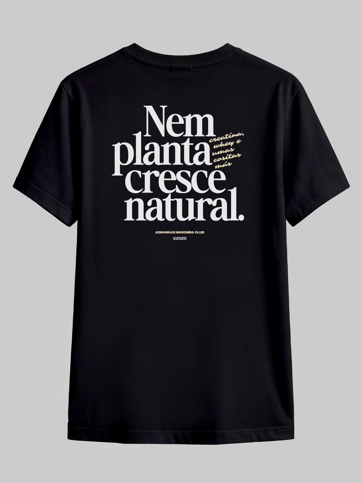 Camiseta Cresce Natural Asmanhas
