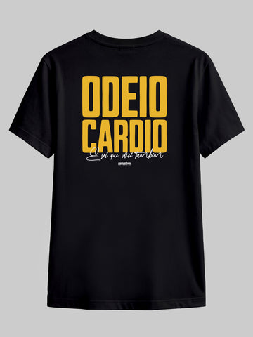 Camiseta Odeio Cardio Asmanhas