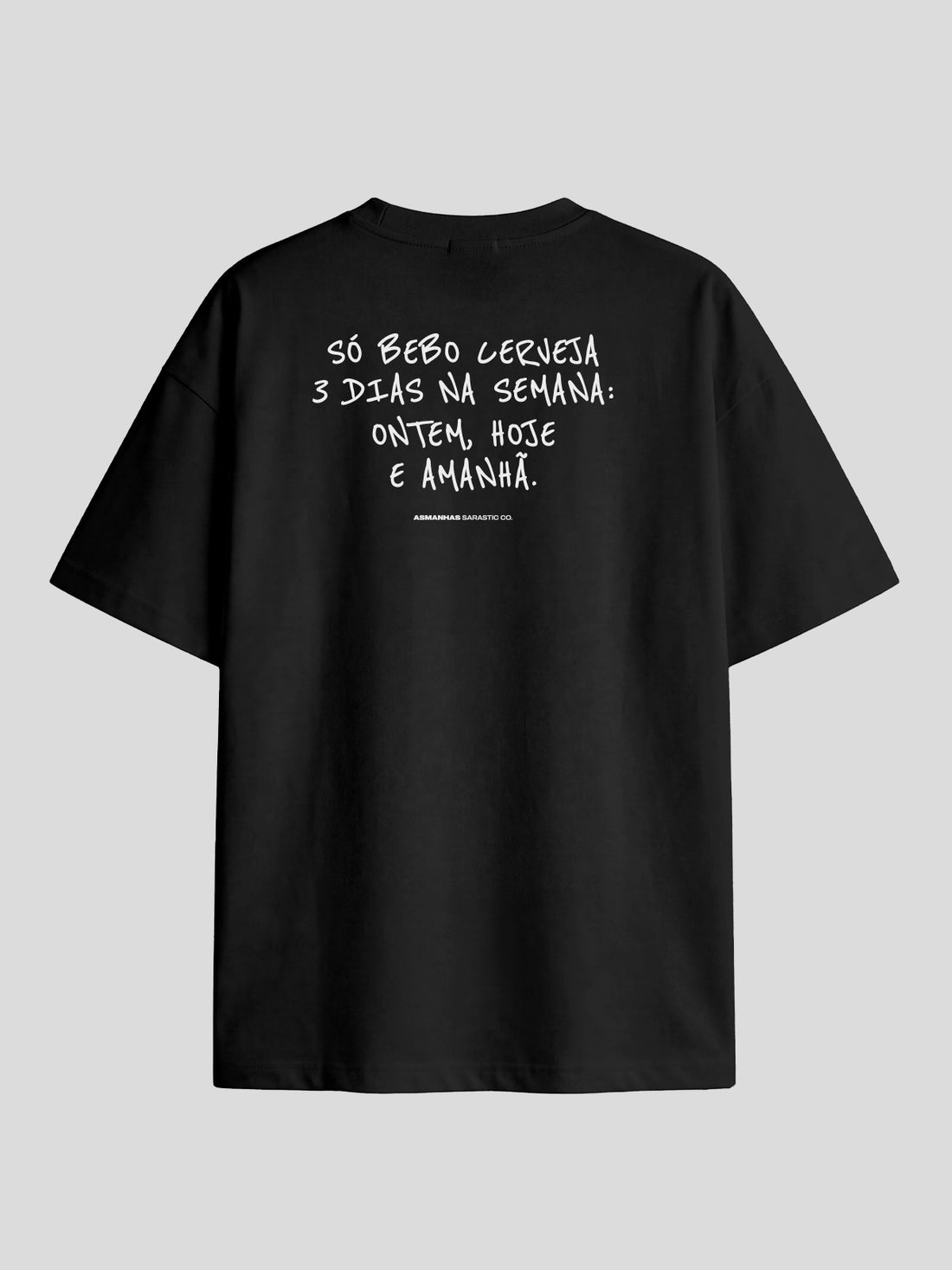 Camiseta Oversized 3 Dias na Semana Asmanhas