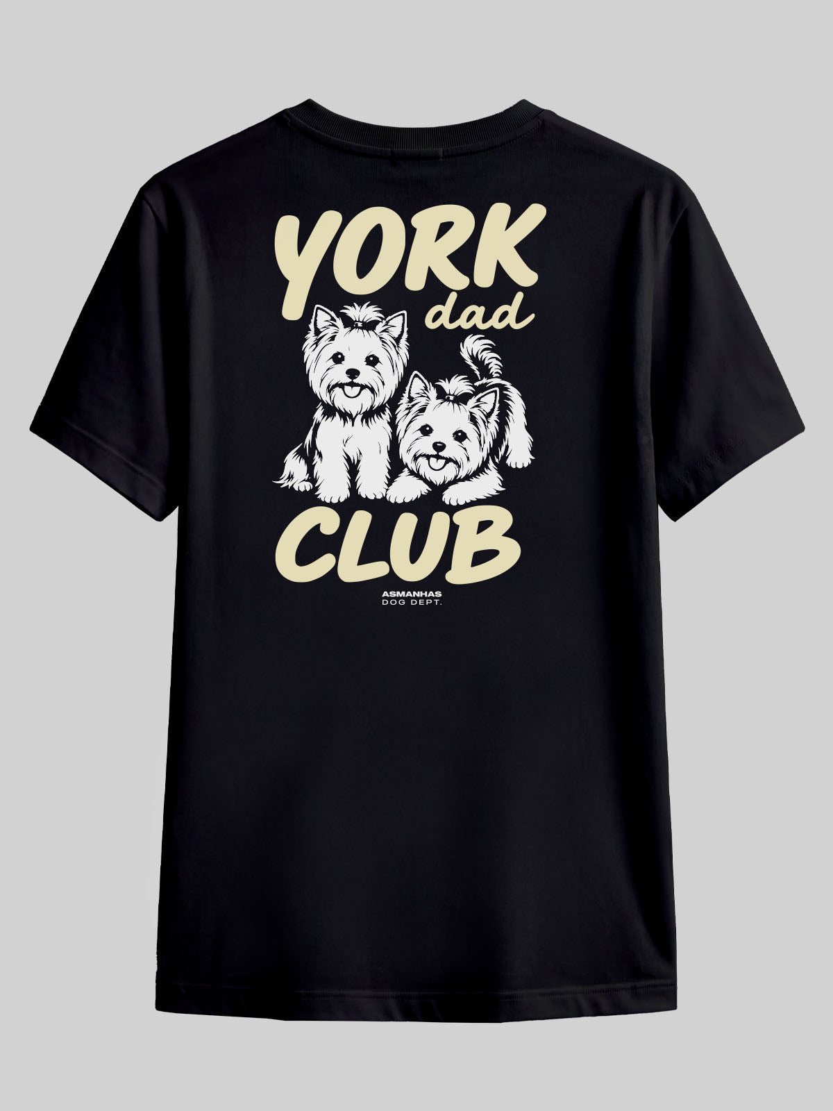 Camiseta Clube Pai de Yorkshire Asmanhas