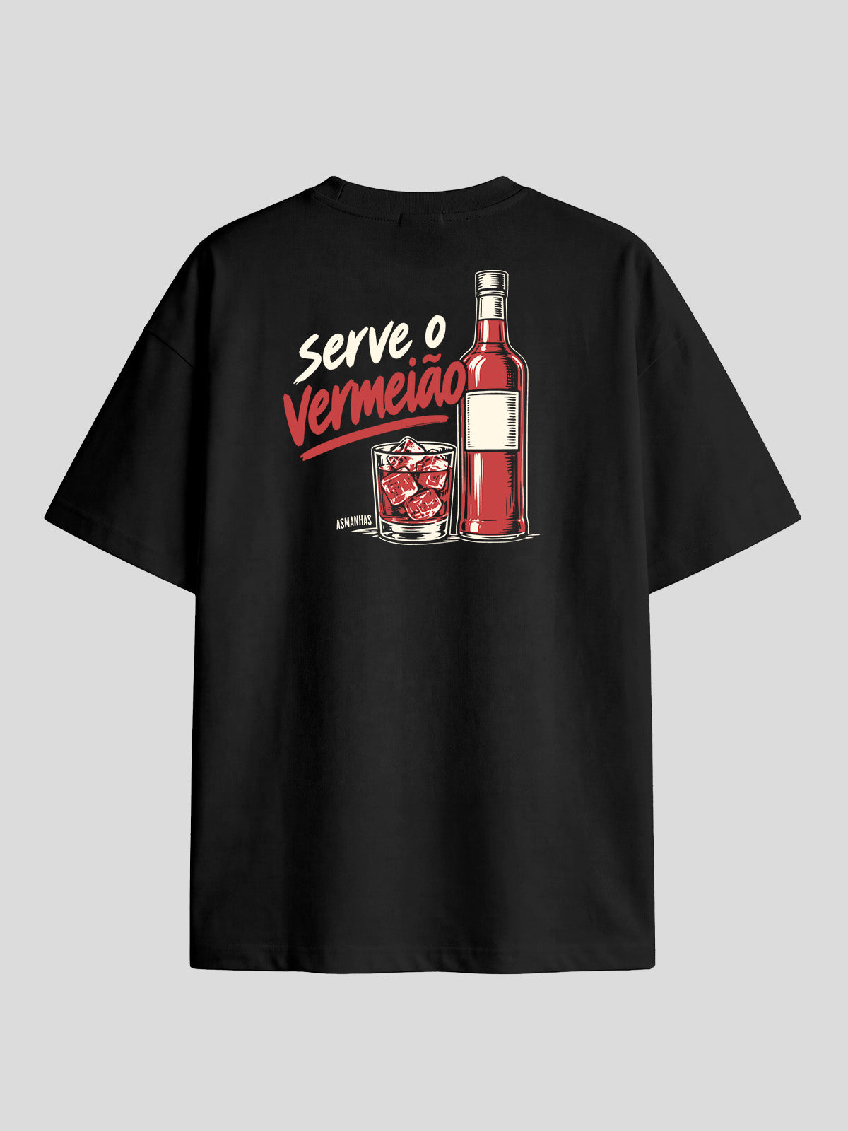 Camiseta Oversized Serve o Vermeião Asmanhas