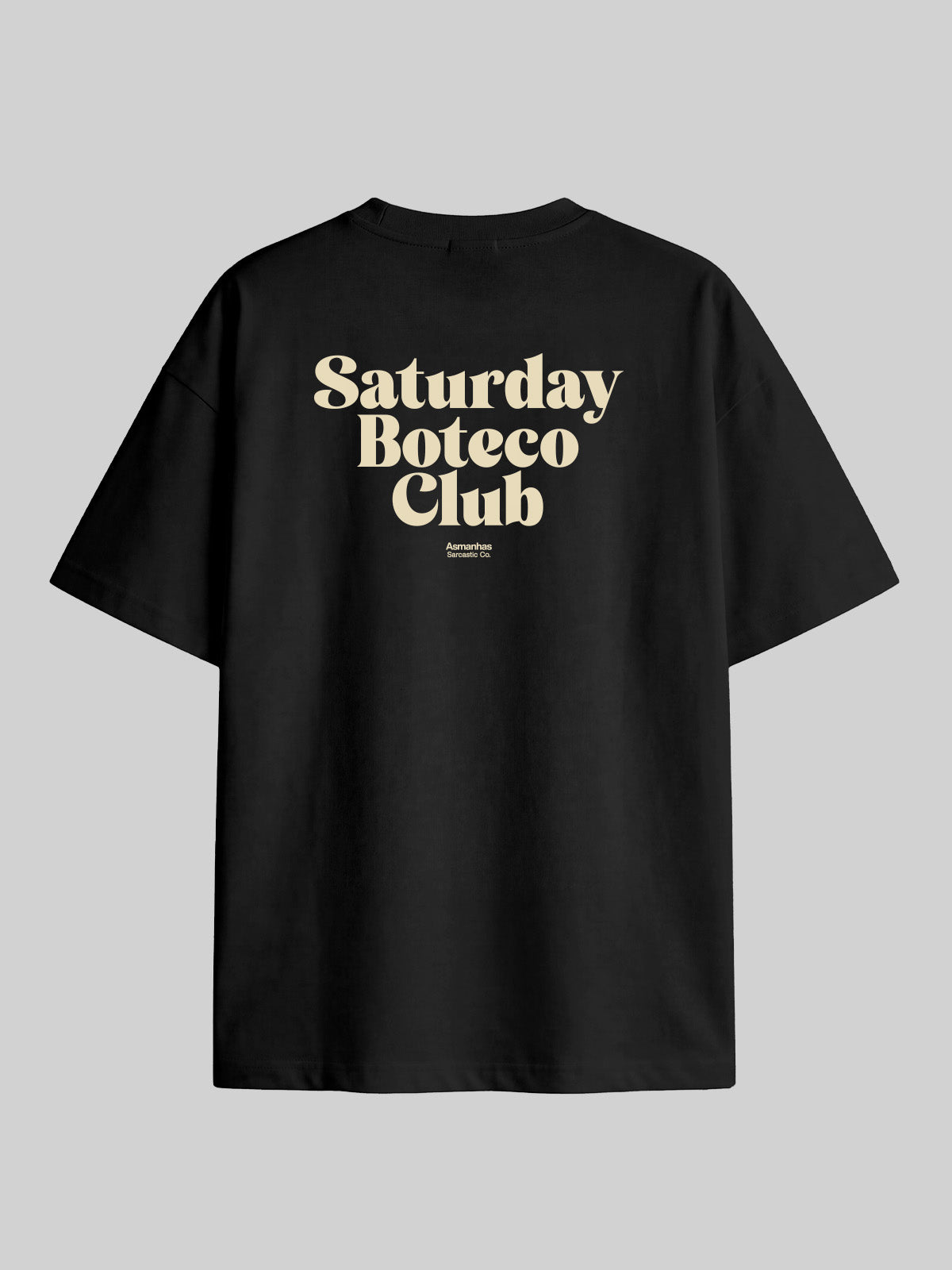 Camiseta Oversized Saturday Boteco Club Asmanhas