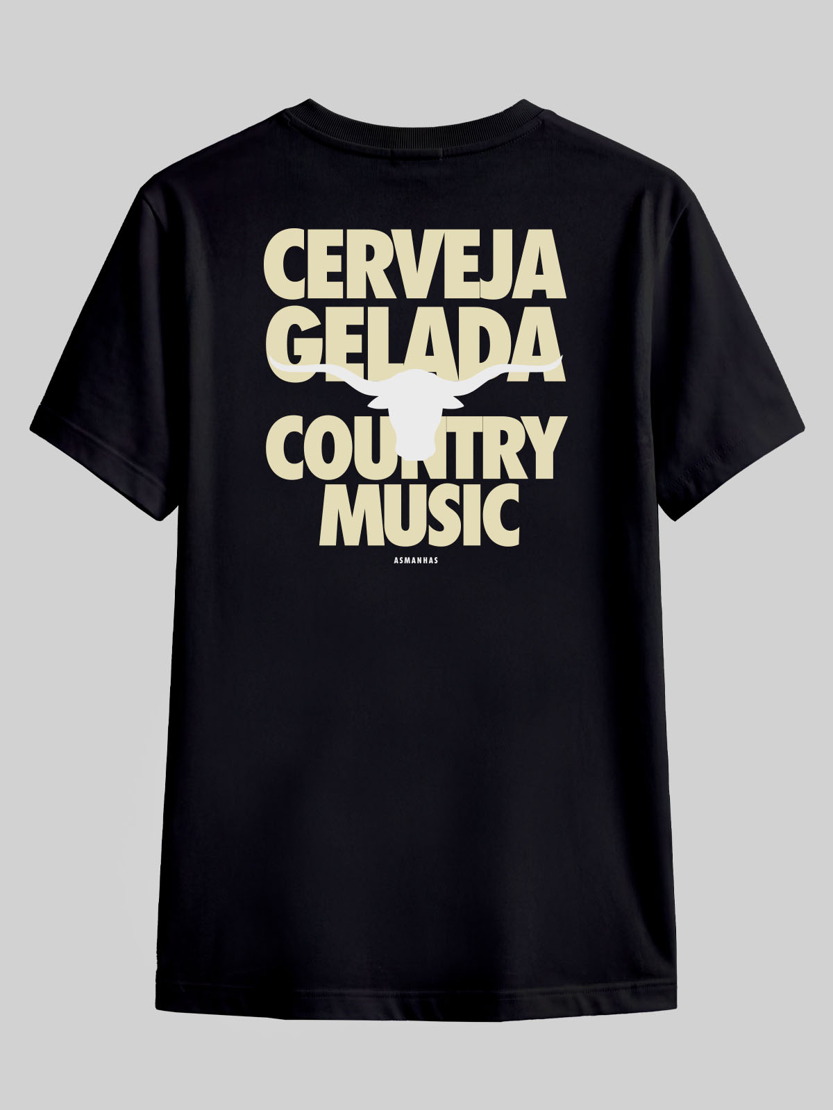 Camiseta Cerveja Gelada Country Music Asmanhas