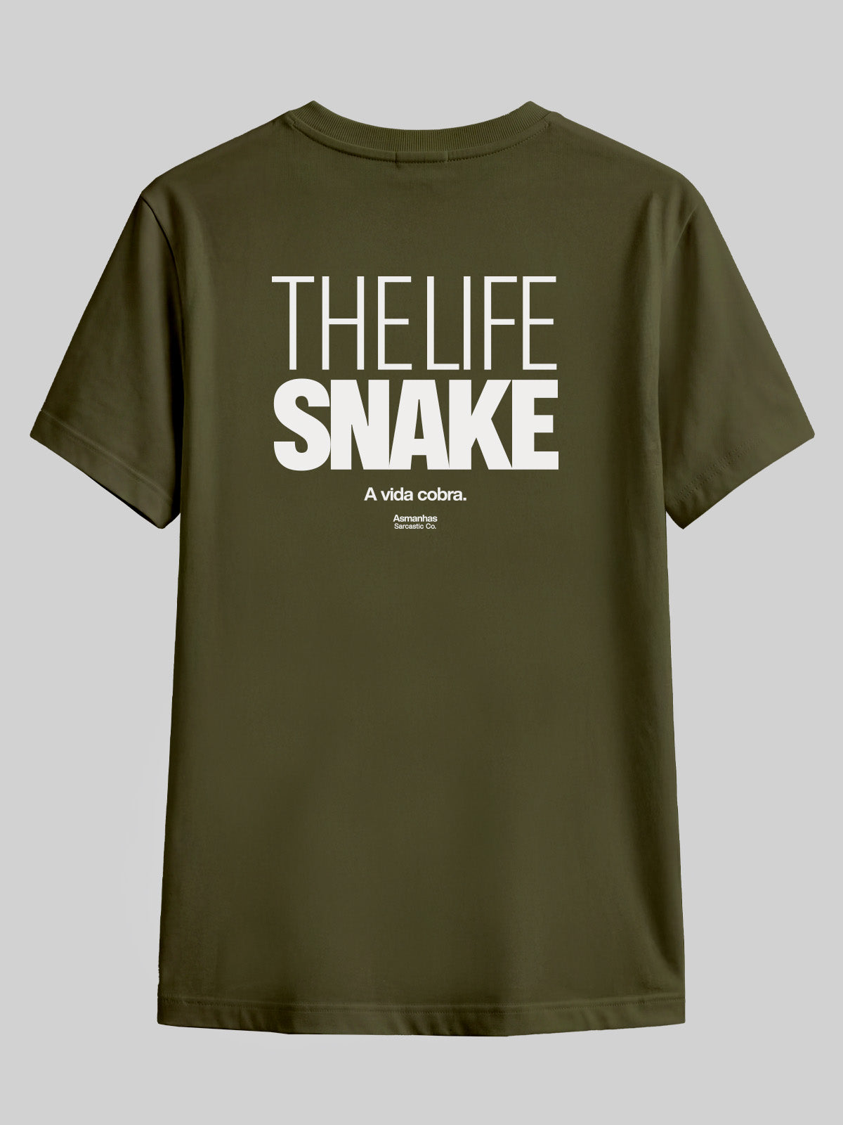 Camiseta The Life Snake Asmanhas
