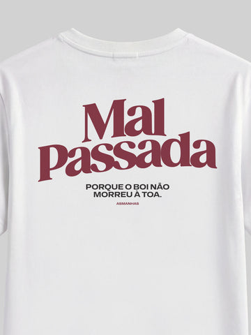 Camiseta Feminina Mal Passada Asmanhas