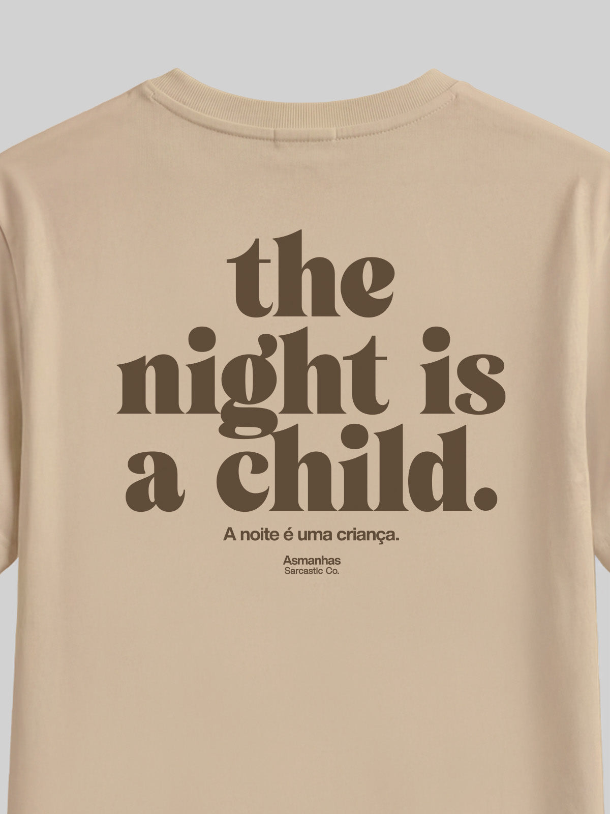 Camiseta The Night Is a Child Asmanhas