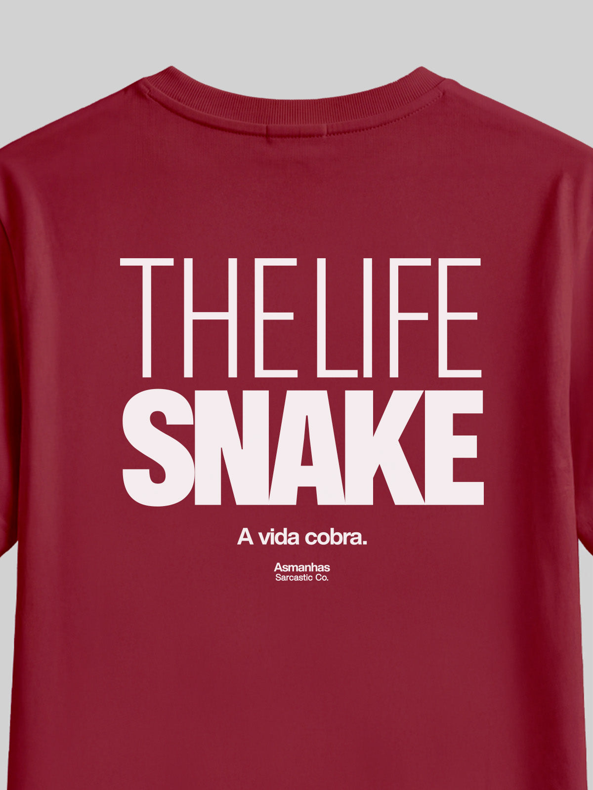 Camiseta The Life Snake Asmanhas