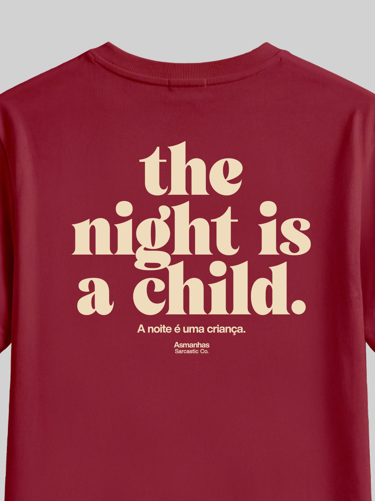 Camiseta The Night Is a Child Asmanhas