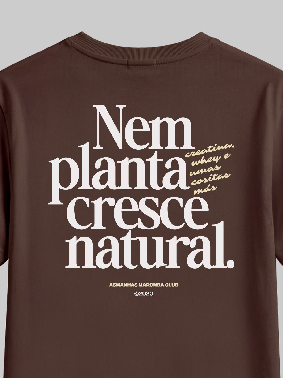 Camiseta Cresce Natural Asmanhas