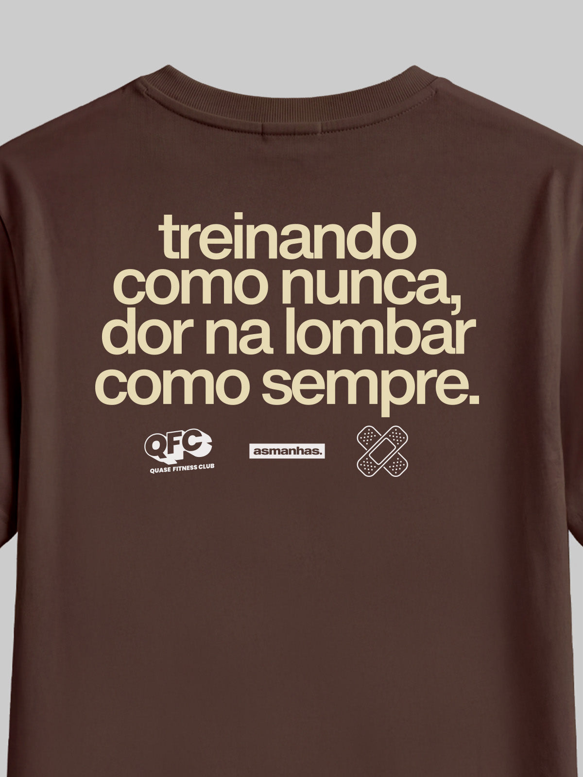Camiseta Treinando Como Nunca Asmanhas