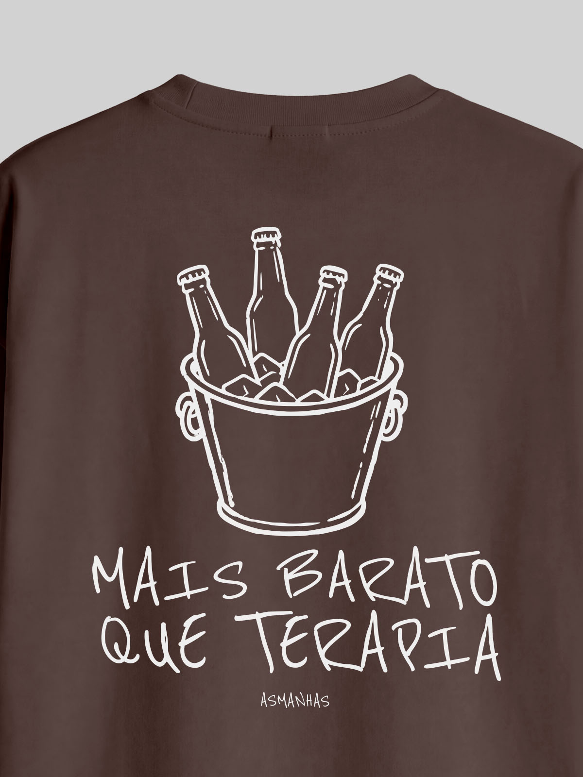 Camiseta Oversized Mais Barato que Terapia Asmanhas
