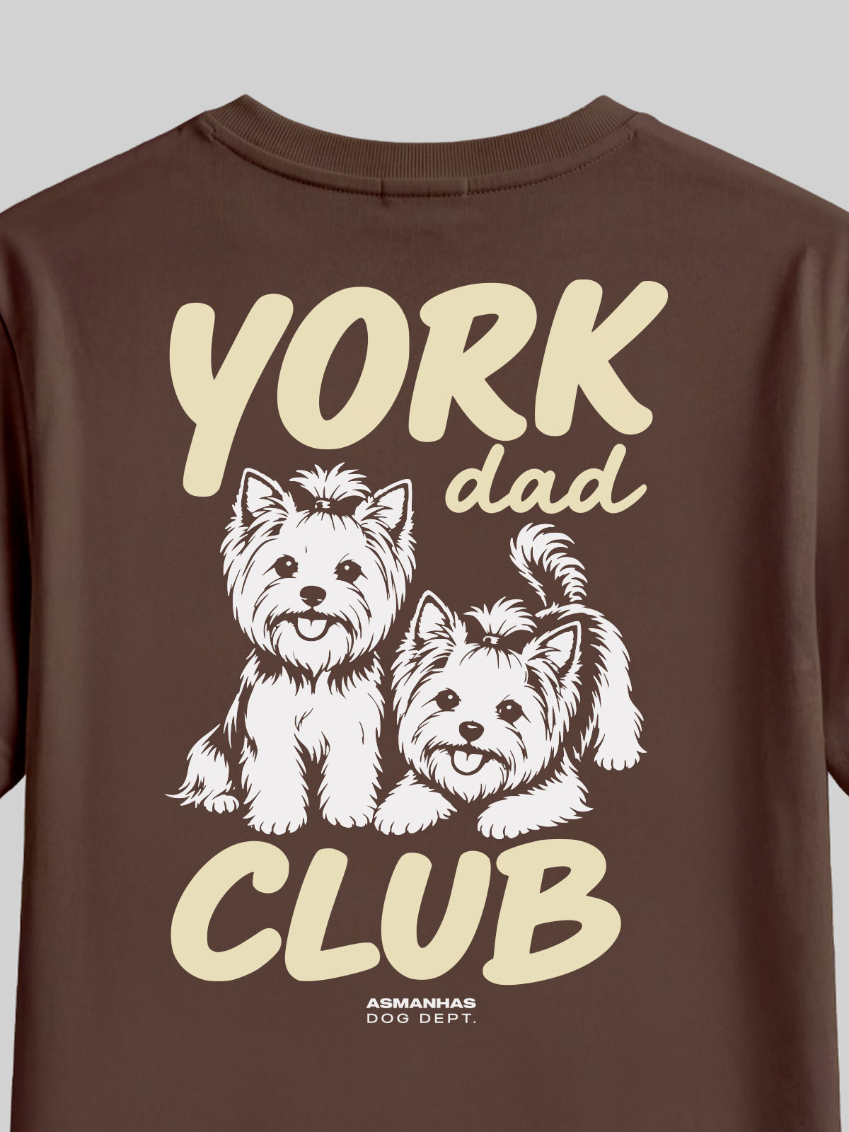 Camiseta Clube Pai de Yorkshire Asmanhas