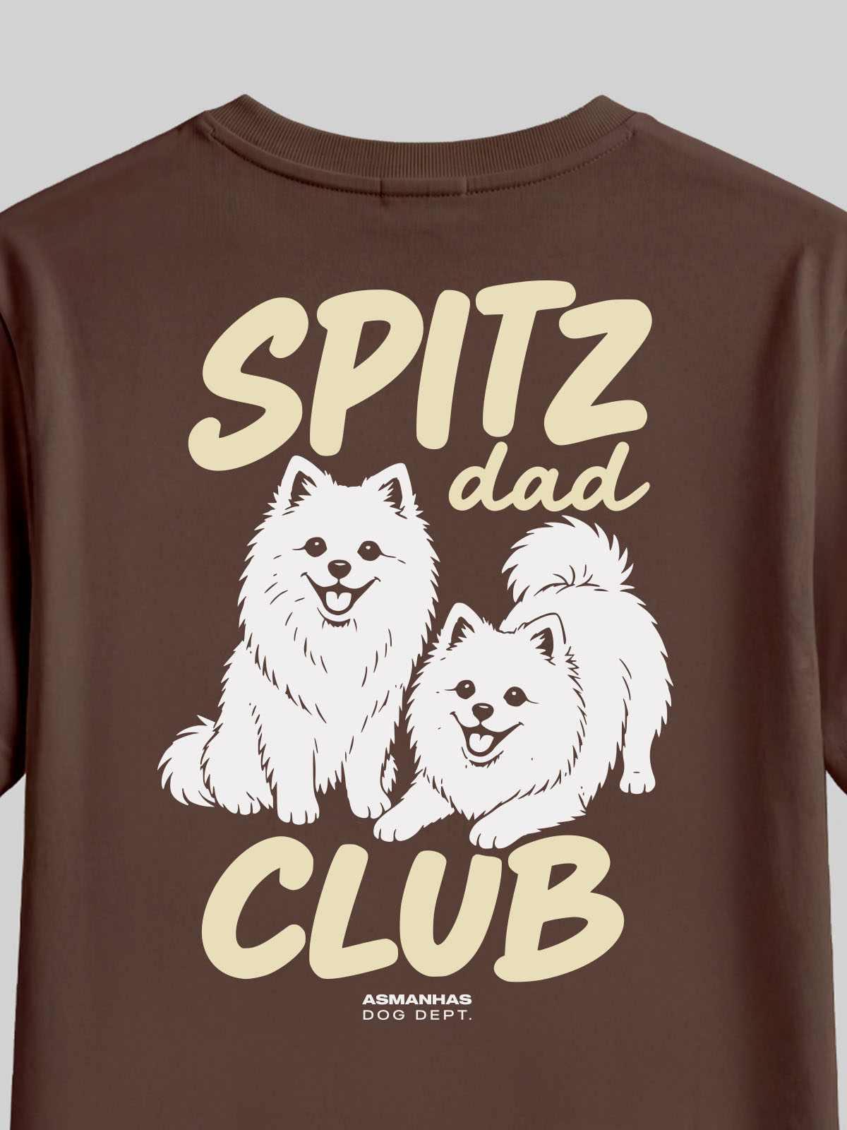 Camiseta Clube Pai de Spitz Asmanhas