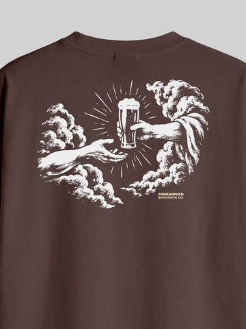 Camiseta Oversized Criação da Cerveja Asmanhas