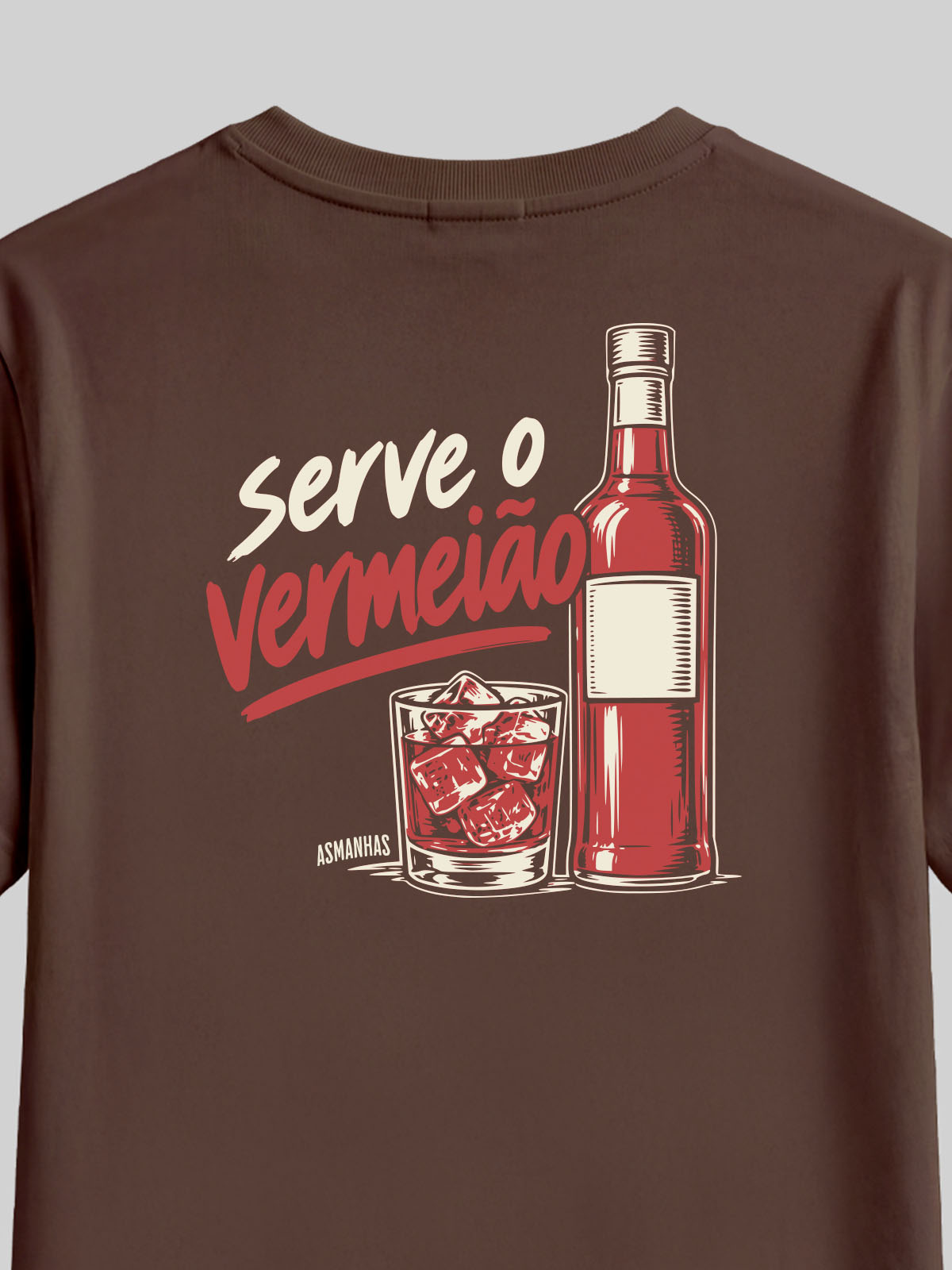 Camiseta Feminina Serve o Vermeião Asmanhas