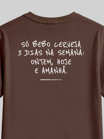 Camiseta Feminina 3 Dias na Semana Asmanhas
