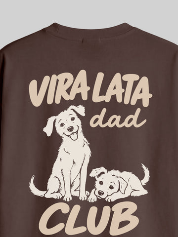 Camiseta Oversized Clube Pai de Vira Lata Asmanhas