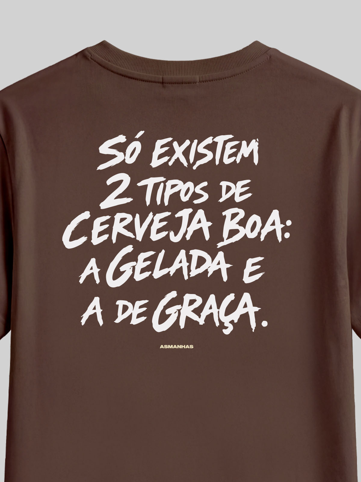Camiseta 2 Tipos de Cerveja Asmanhas