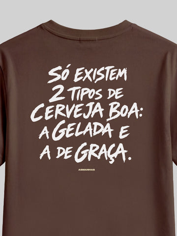 Camiseta 2 Tipos de Cerveja Asmanhas