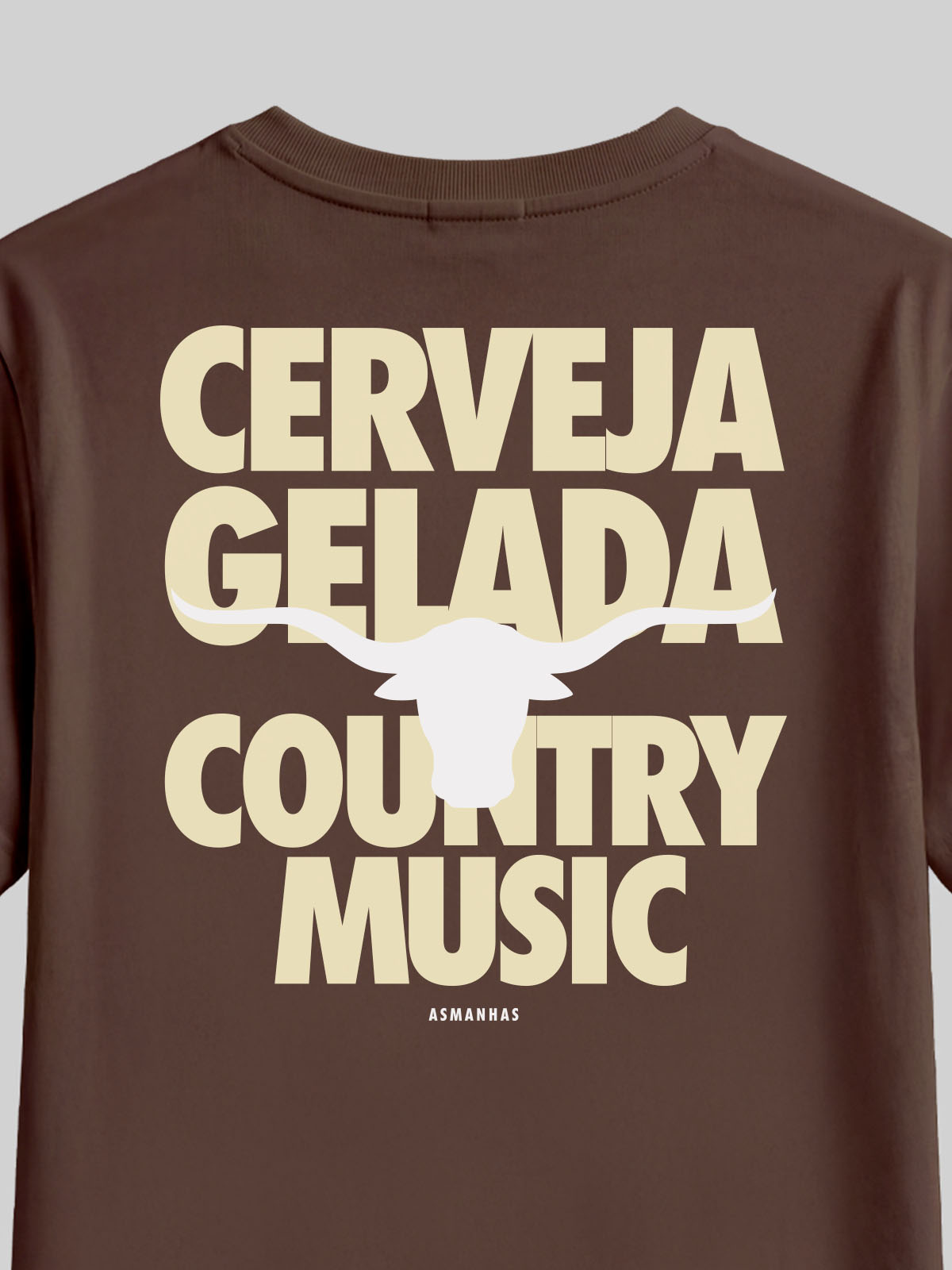 Camiseta Cerveja Gelada Country Music Asmanhas