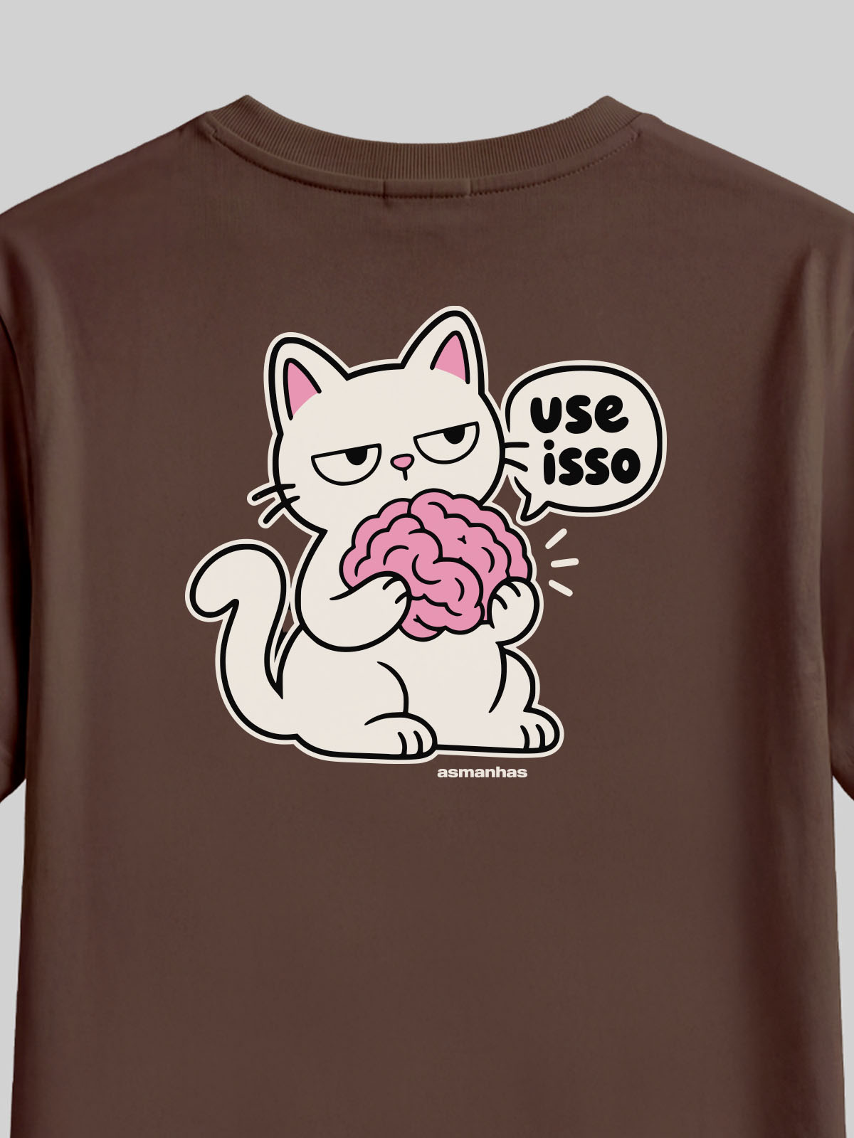 Camiseta Use O Cérebro Asmanhas