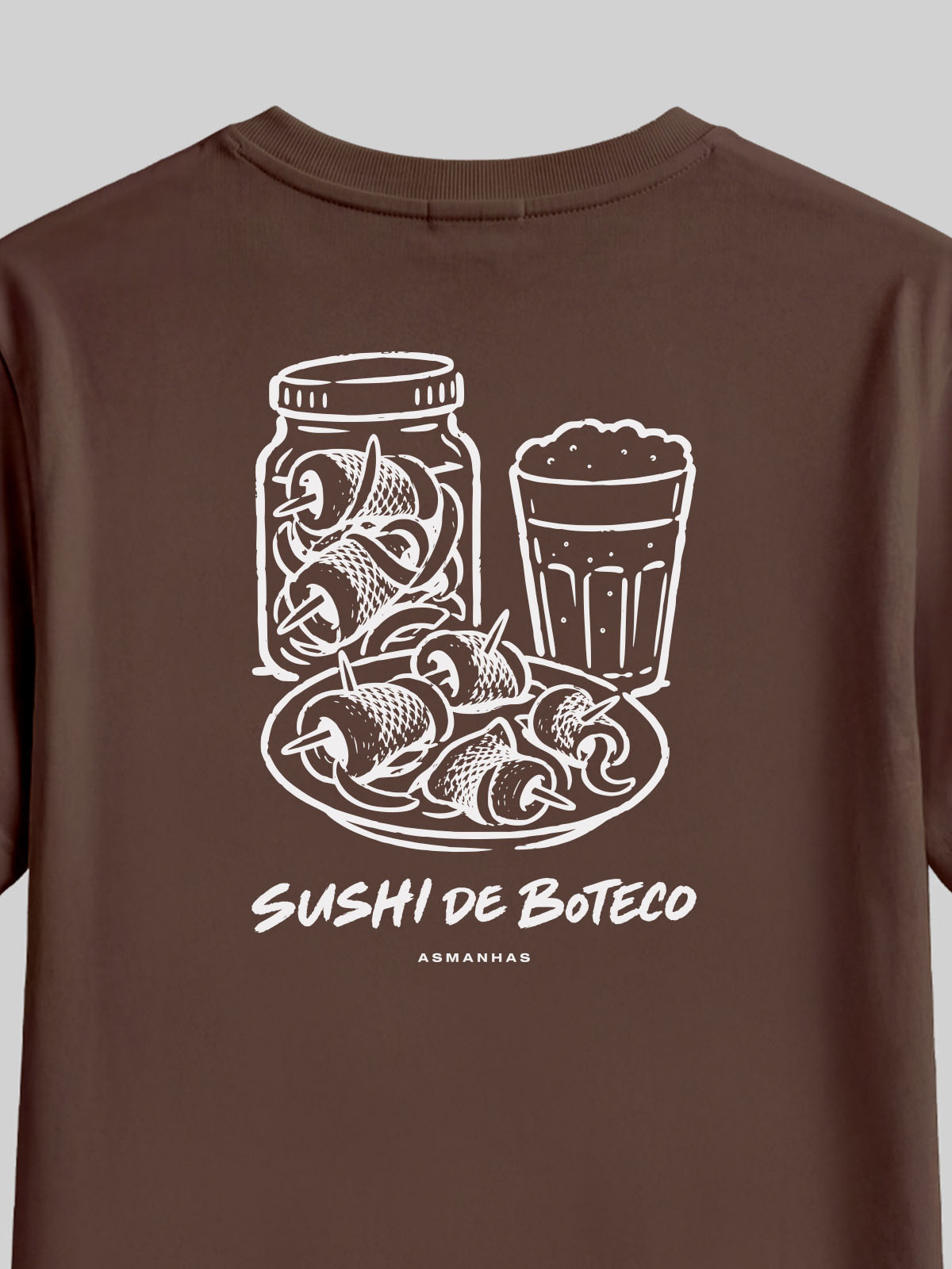 Camiseta Sushi de Bar Asmanhas