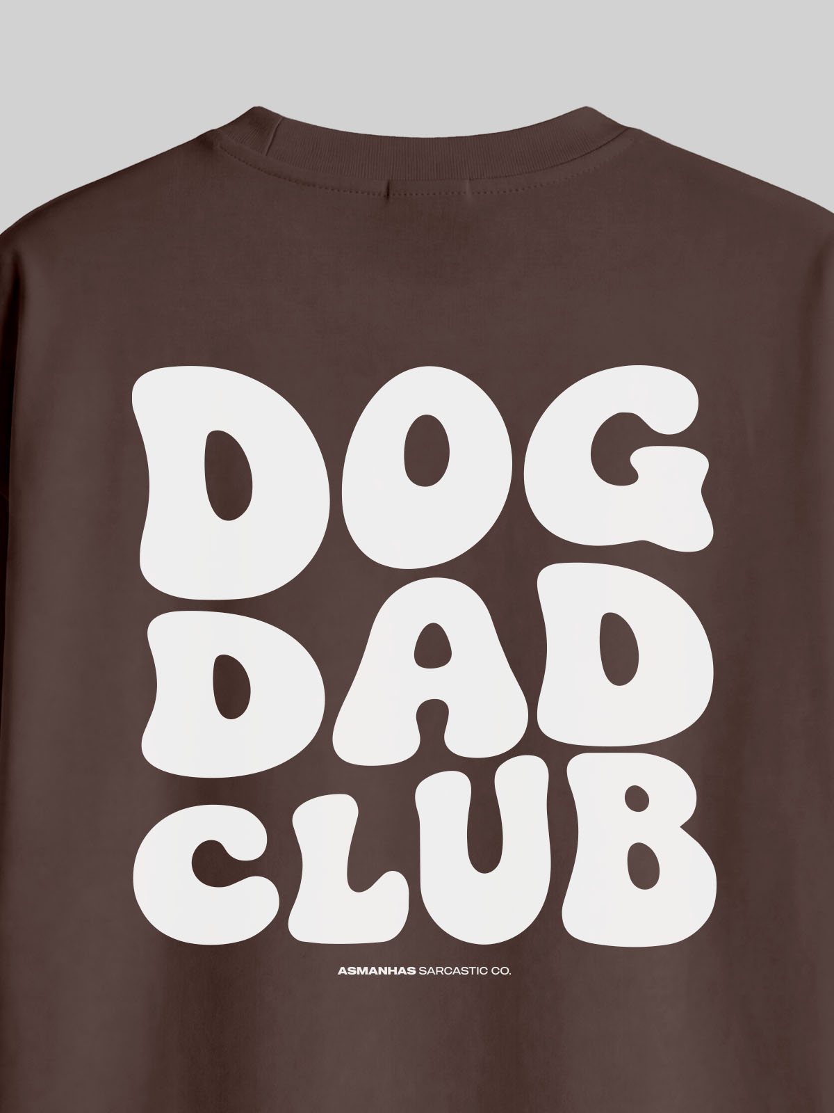 Camiseta Oversized Dog Dad Club Asmanhas