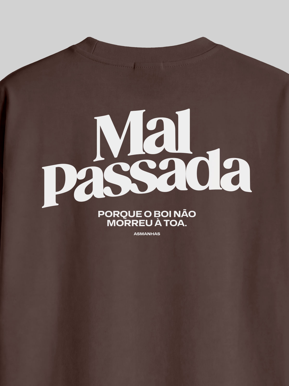 Camiseta Oversized Mal Passada Asmanhas