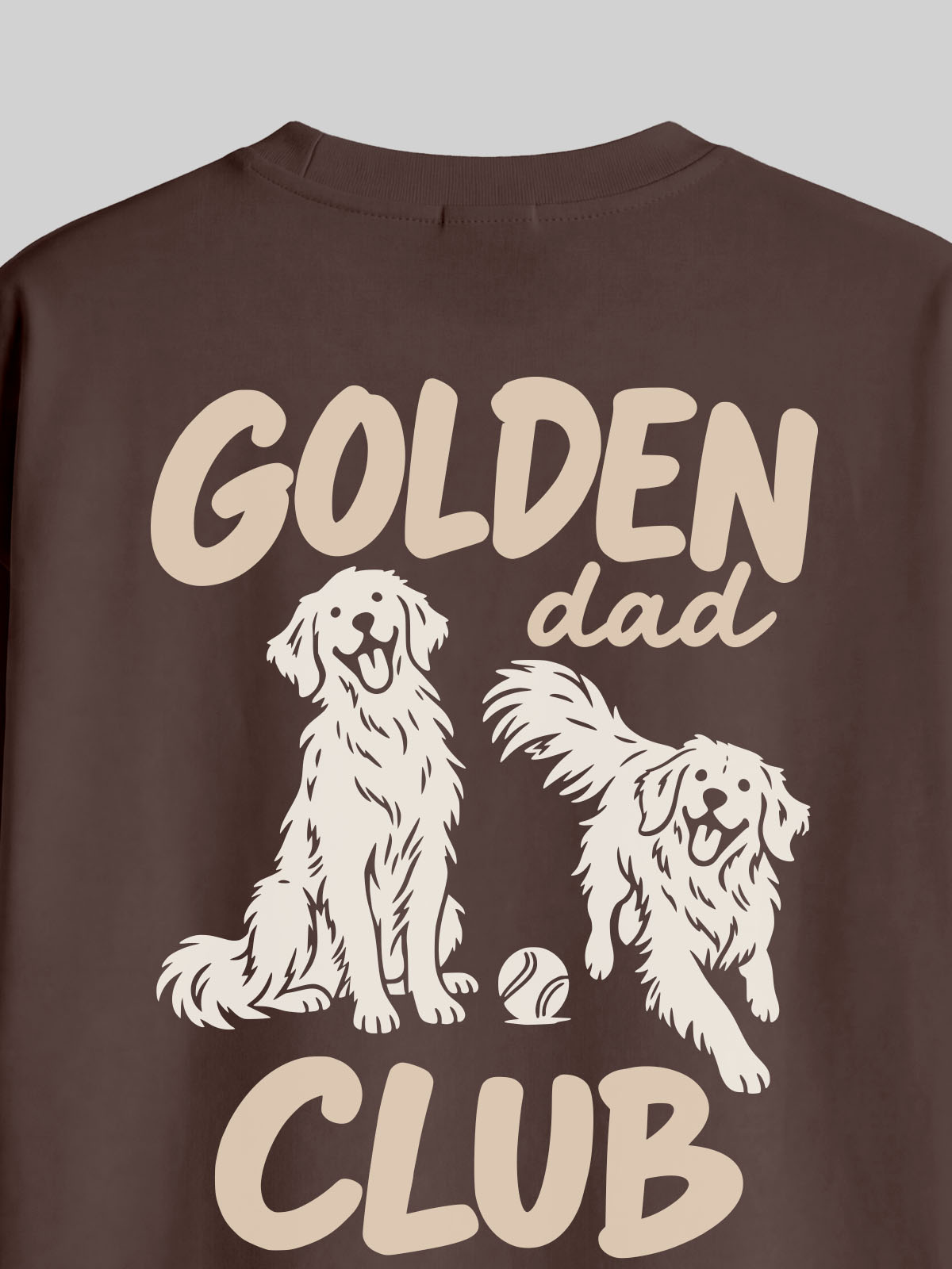 Camiseta Oversized Clube Pai de Golden Asmanhas