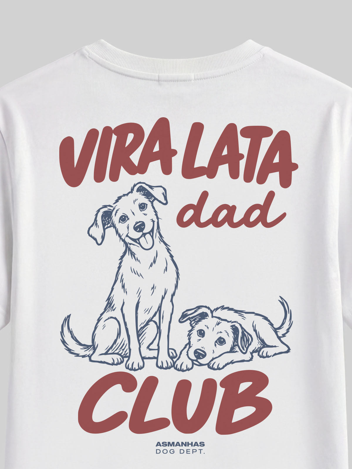 Camiseta Clube Pai de Vira Lata Asmanhas