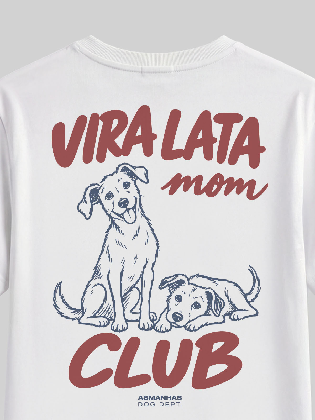Camiseta Clube Mãe de Vira Lata Asmanhas