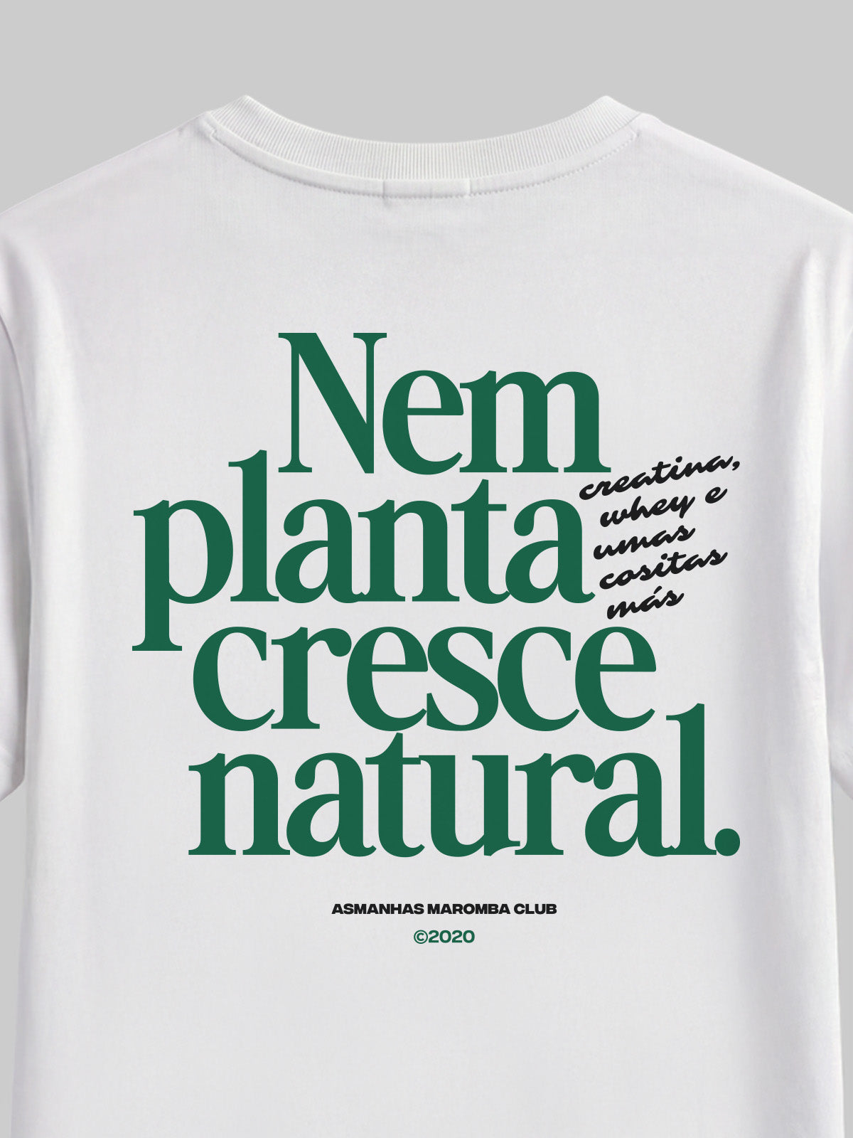 Camiseta Cresce Natural Asmanhas