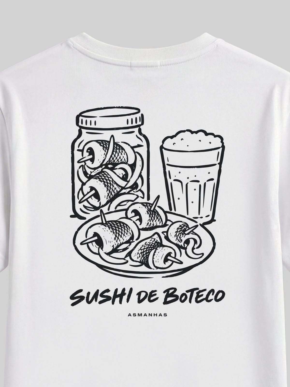 Camiseta Sushi de Bar Asmanhas