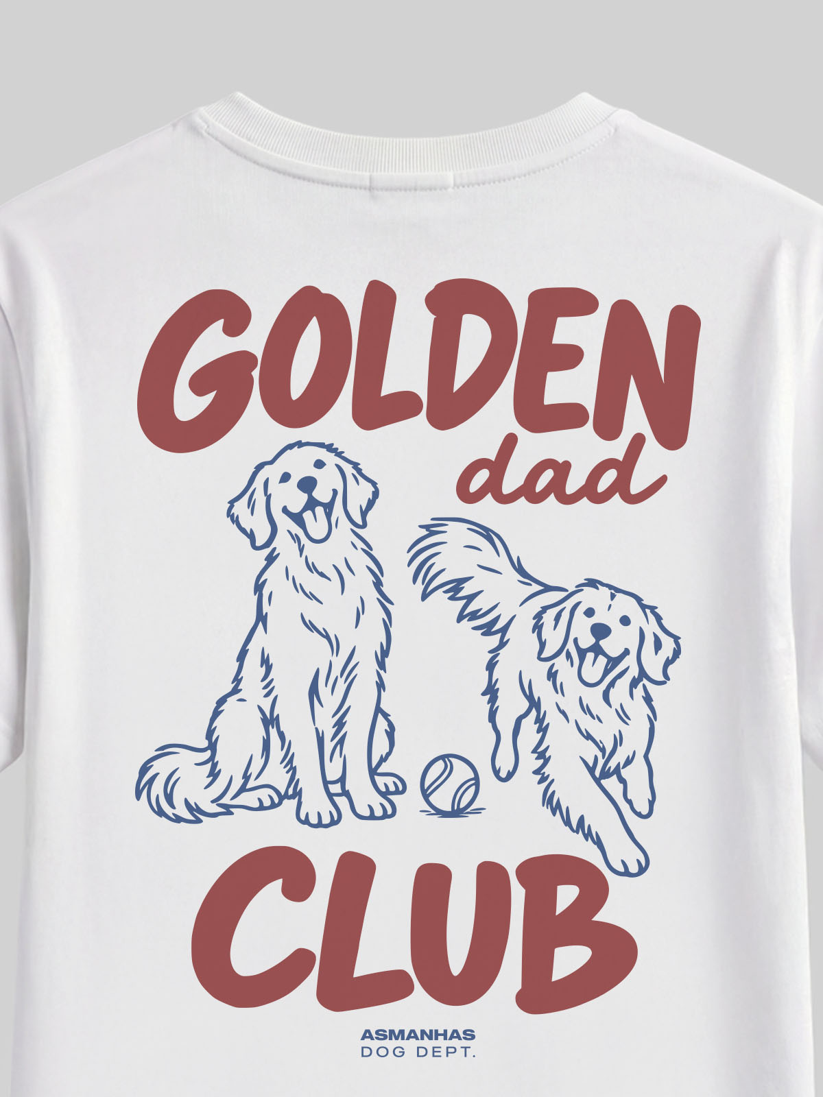 Camiseta Clube Pai de Golden Asmanhas