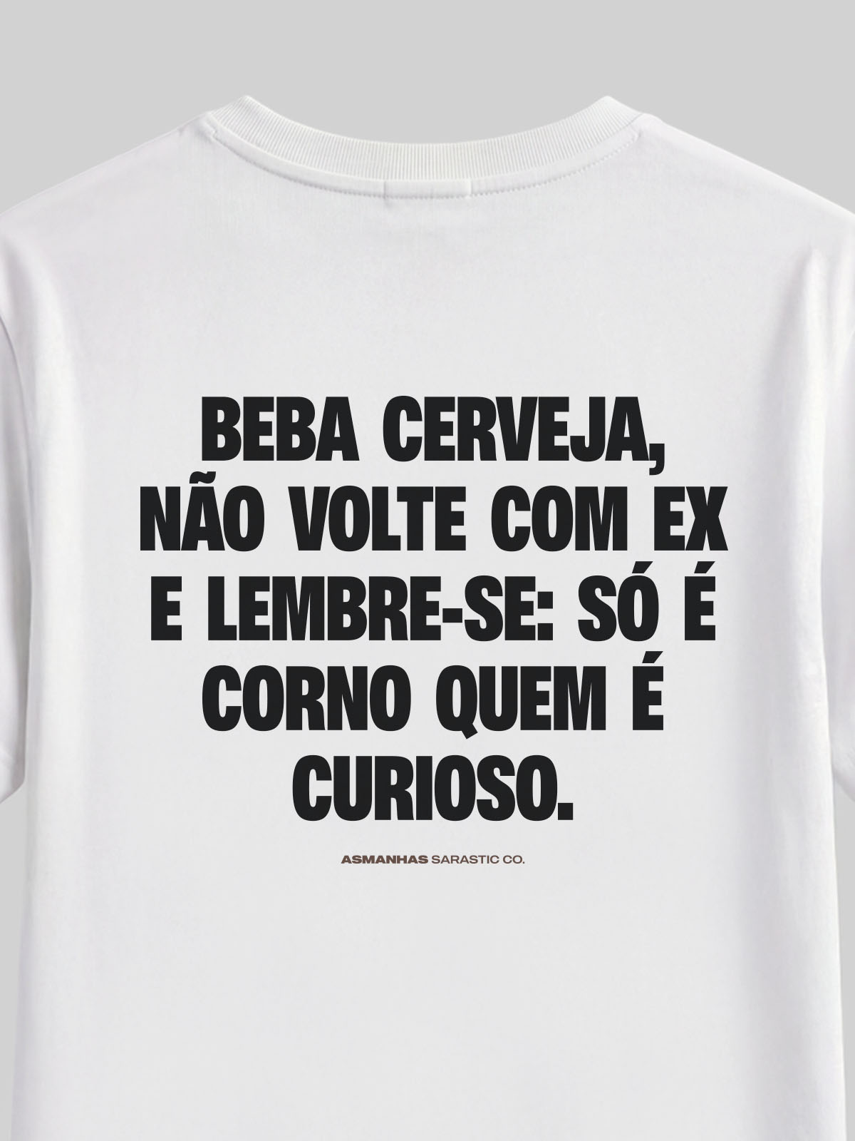 Camiseta Beba Cerveja Asmanhas