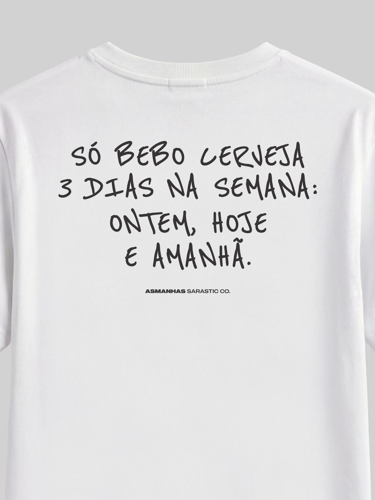 Camiseta Feminina 3 Dias na Semana Asmanhas