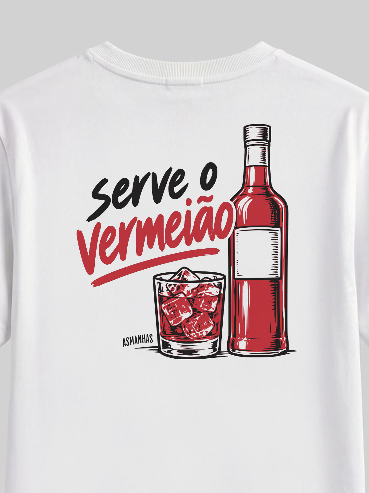 Camiseta Feminina Serve o Vermeião Asmanhas