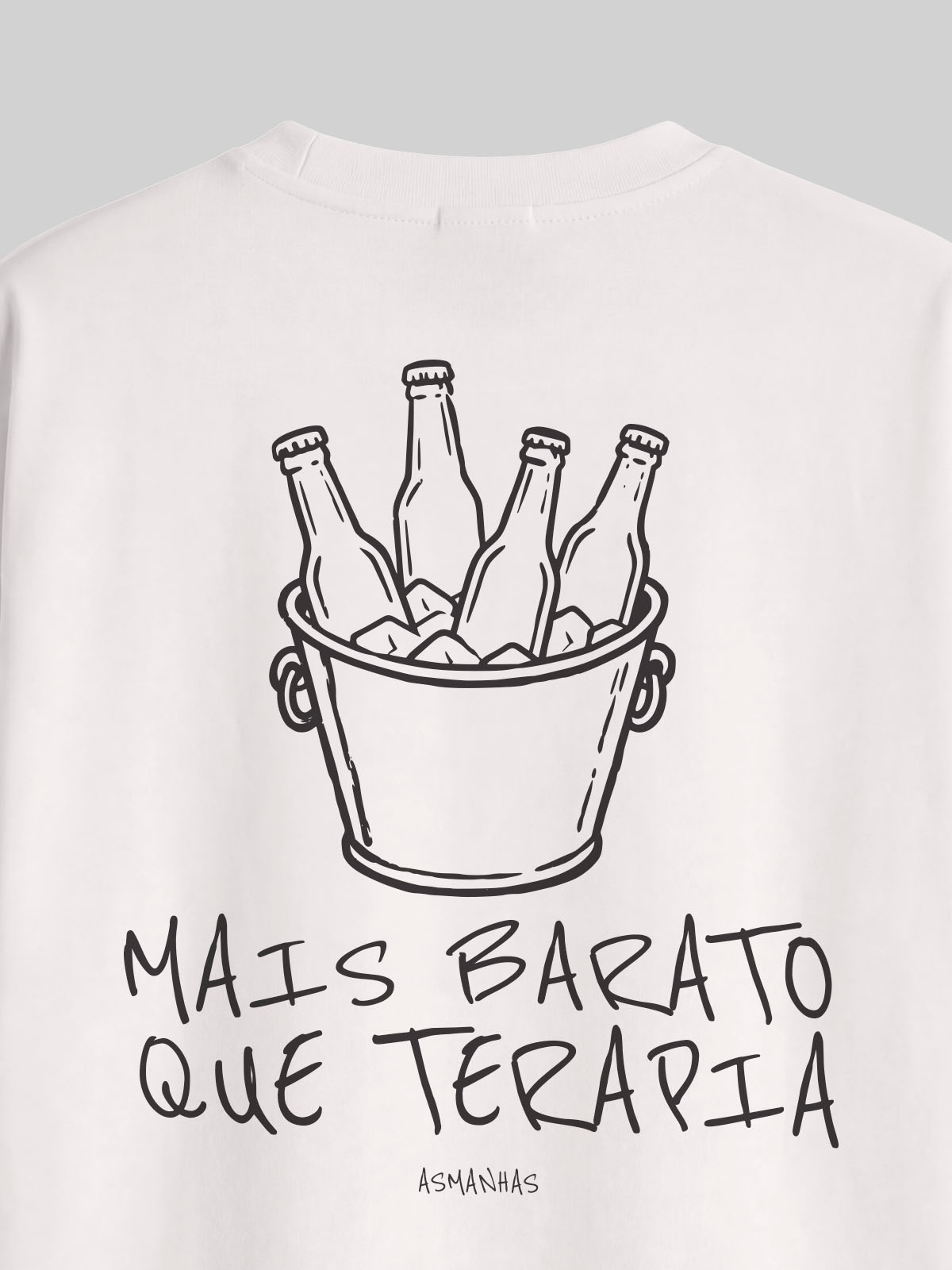 Camiseta Oversized Mais Barato que Terapia Asmanhas