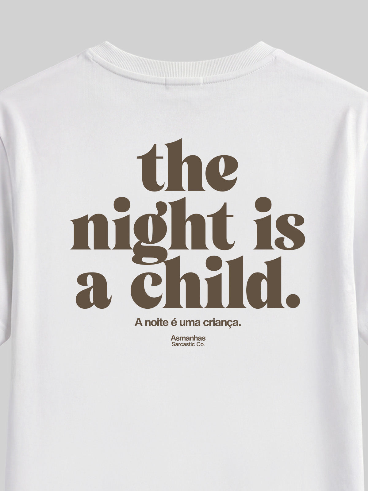 Camiseta The Night Is a Child Asmanhas