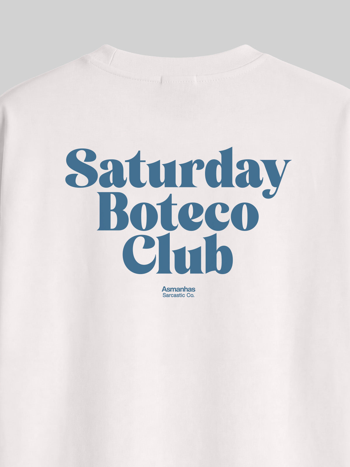 Camiseta Oversized Saturday Boteco Club Asmanhas