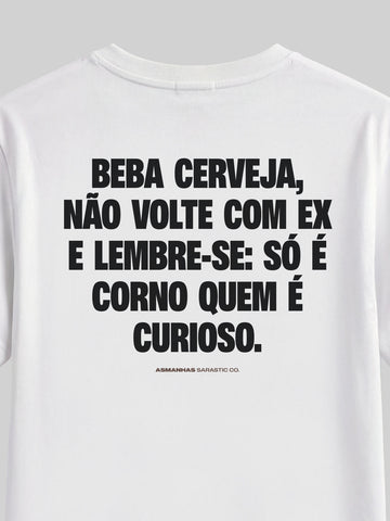 Camiseta Feminina Beba Cerveja Asmanhas