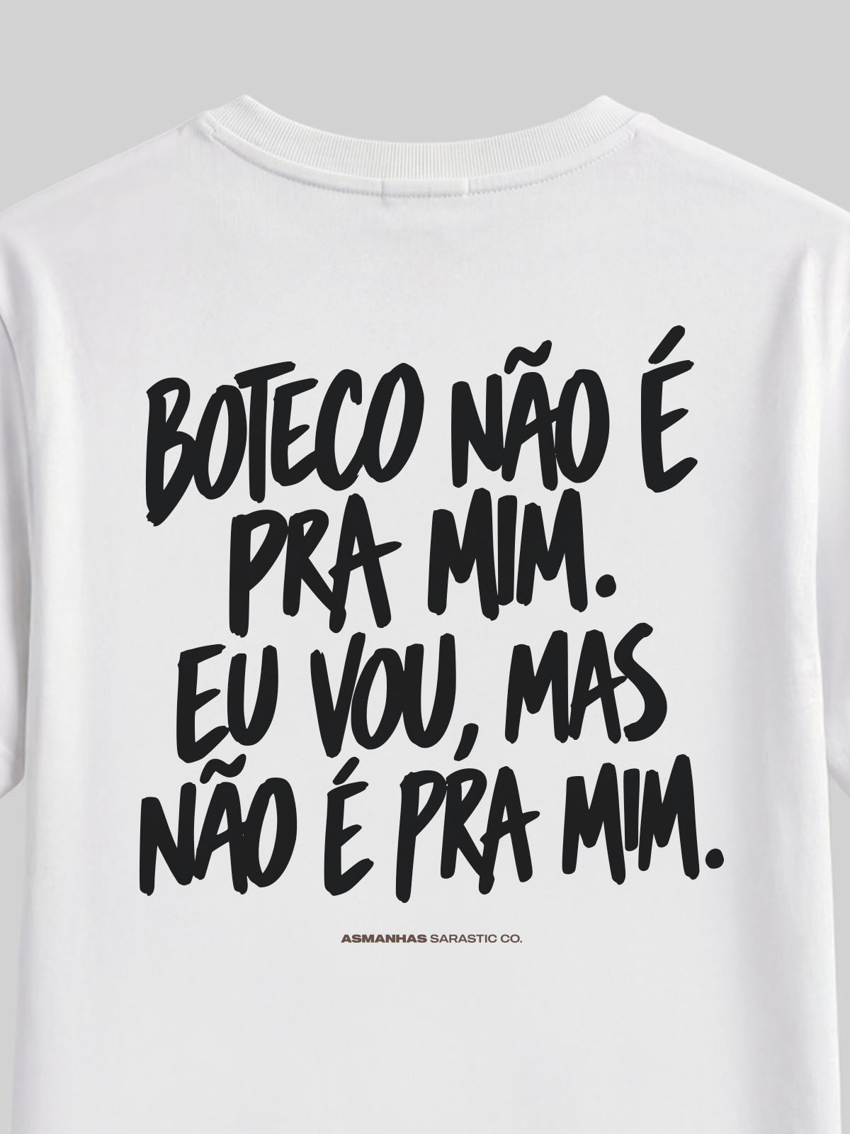 Camiseta Feminina Boteco Não É pra Mim Asmanhas
