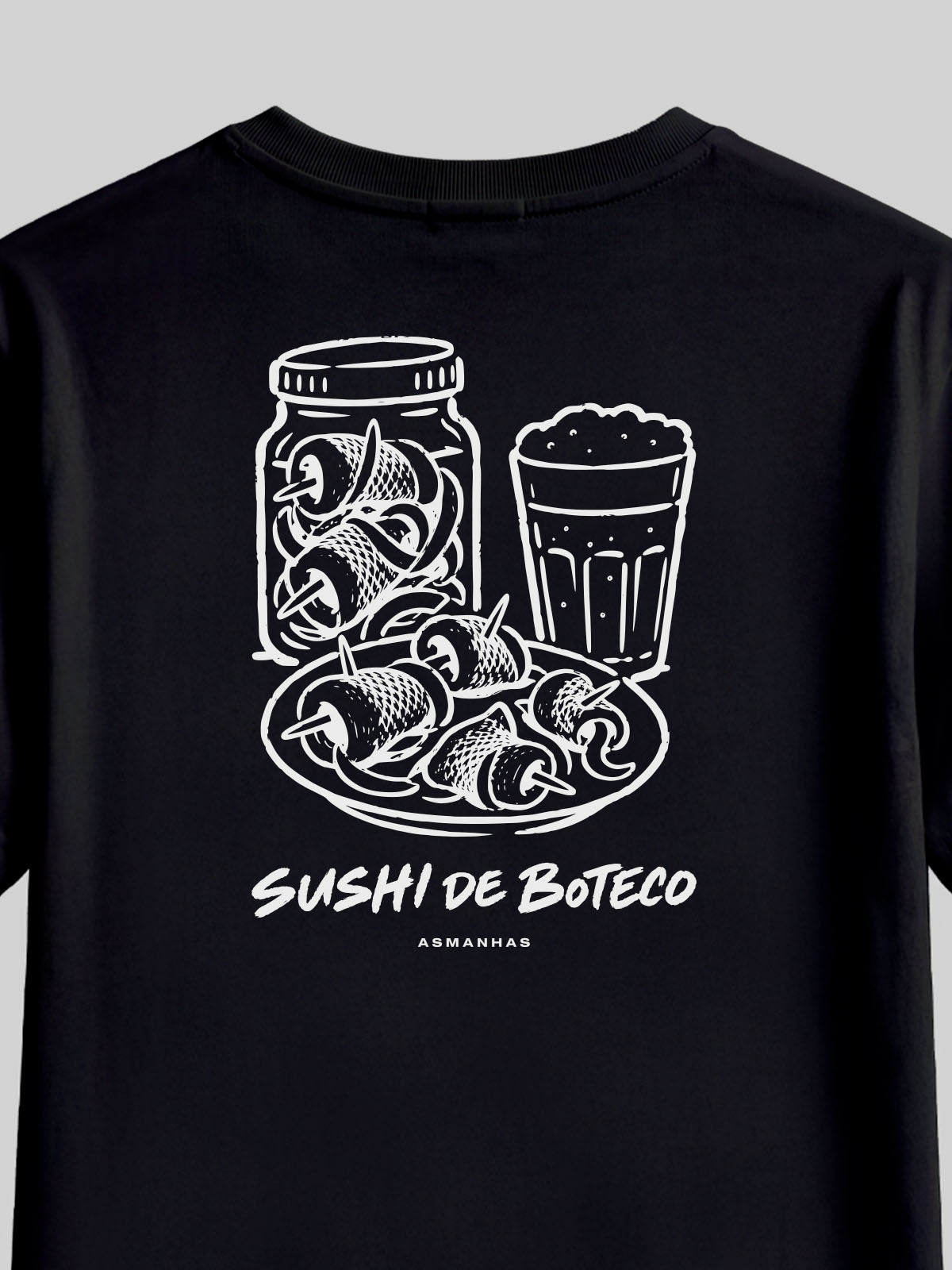 Camiseta Sushi de Bar Asmanhas