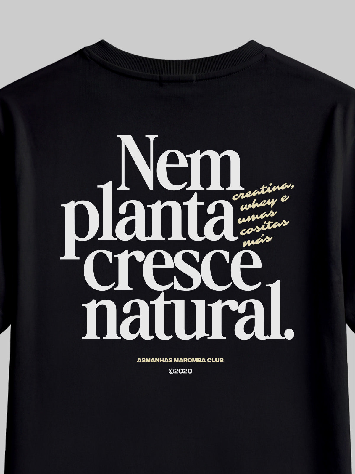Camiseta Cresce Natural Asmanhas