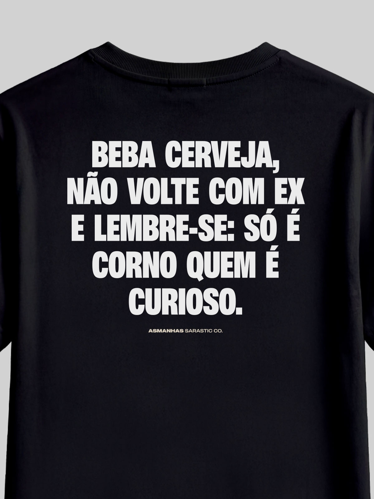 Camiseta Feminina Beba Cerveja Asmanhas