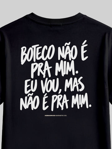 Camiseta Feminina Boteco Não É pra Mim Asmanhas