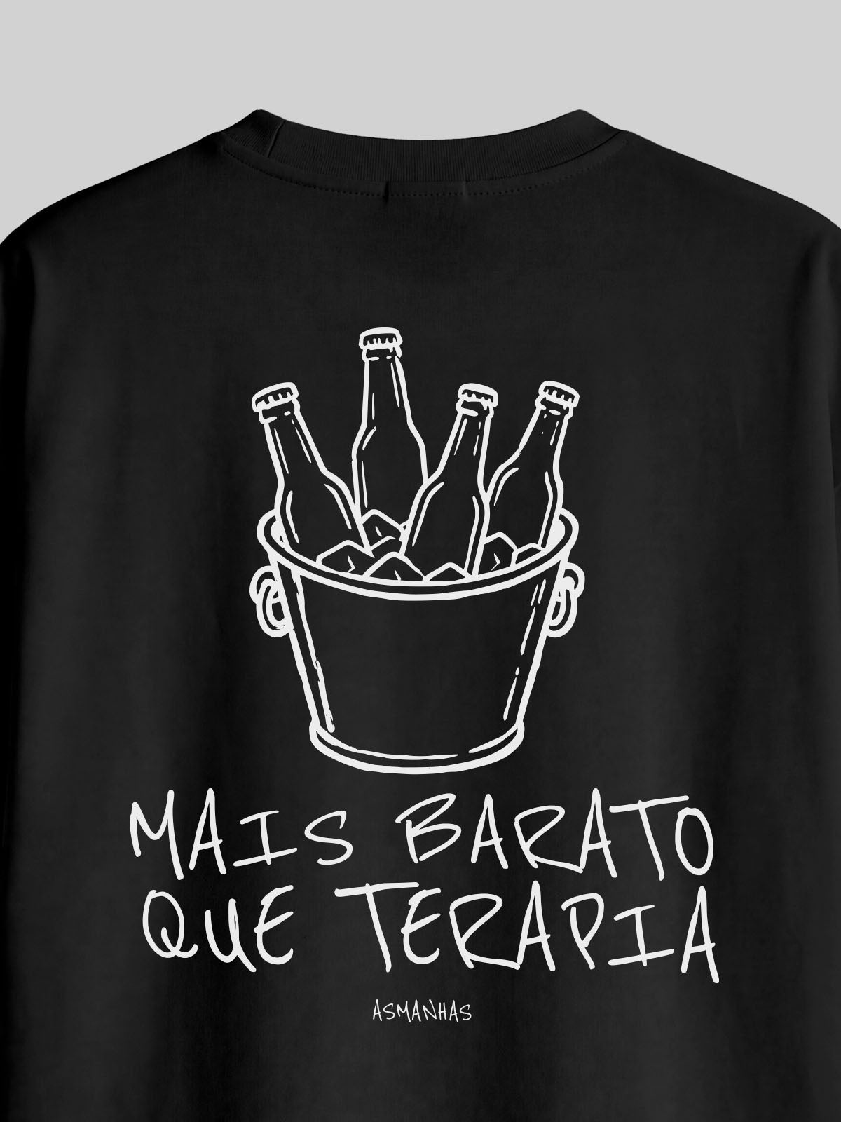 Camiseta Oversized Mais Barato que Terapia Asmanhas